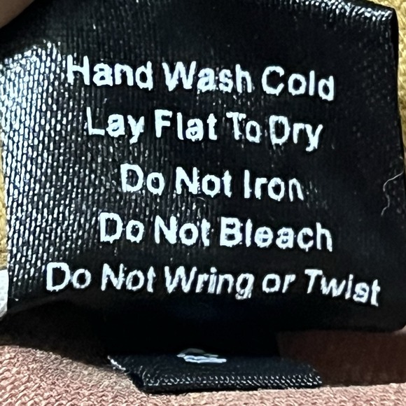 POL Women's Pants Sz S Rust/ Gold Patches Grommet Detail Boho Unique Baggy - Picture 12 of 13